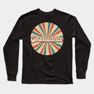 Circle Design Evanescence Proud Name Birthday 70s 80s 90s Styles Long Sleeve T-Shirt